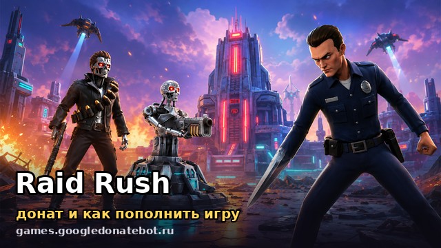 Raid Rush — донат и как пополнить игру