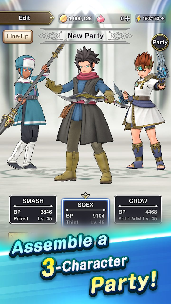 DRAGON QUEST Smash/Grow 4 — кадр из игры
