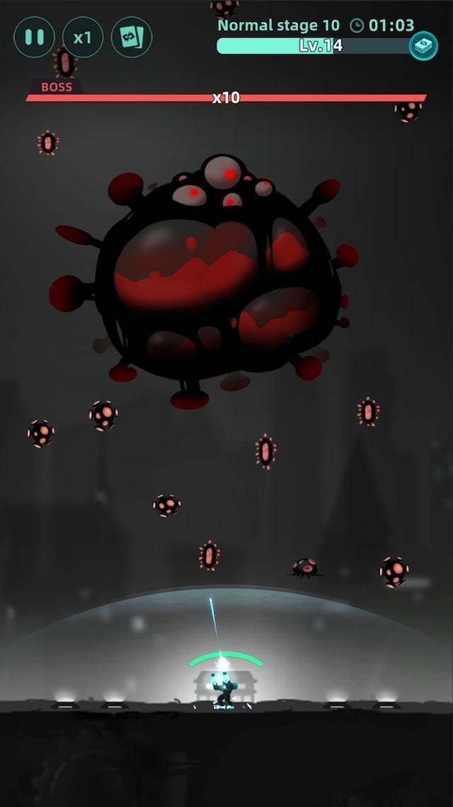 Galaxy Defense: Fortress TD 4 — кадр из игры