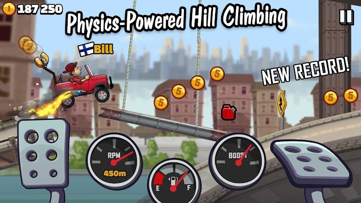 Hill Climb Racing 2 1 — кадр из игры