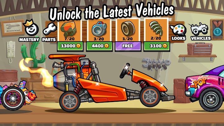 Hill Climb Racing 2 2 — кадр из игры
