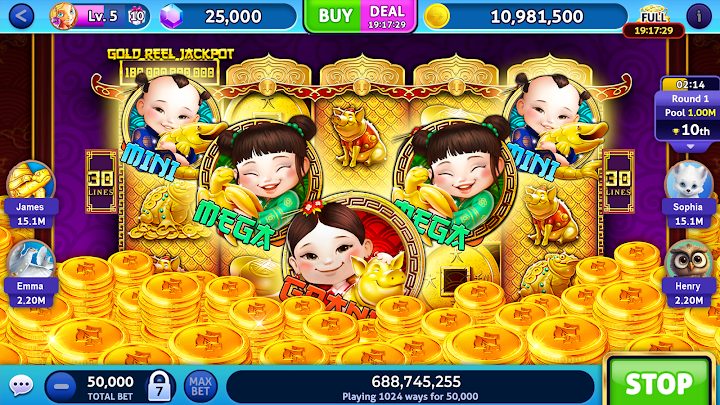 Jackpot Madness Slots Casino 3 — кадр из игры