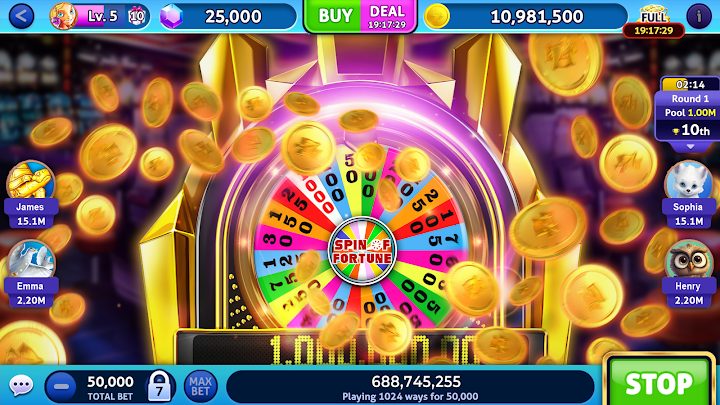 Jackpot Madness Slots Casino 4 — кадр из игры