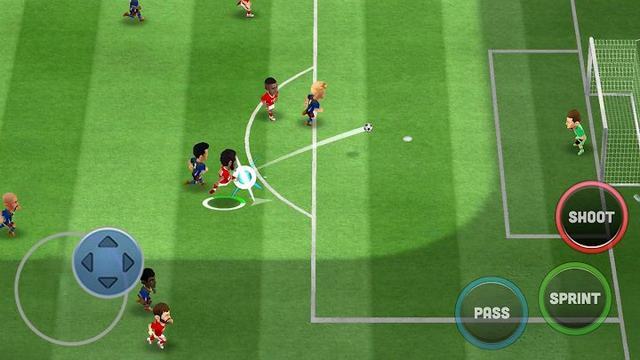 Mini Football 1 — кадр из игры