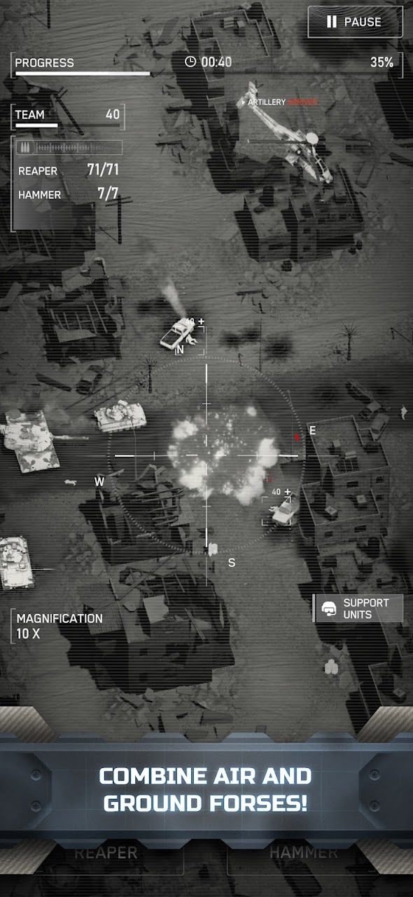 Modern Gunships: AC130 Game 3 — кадр из игры