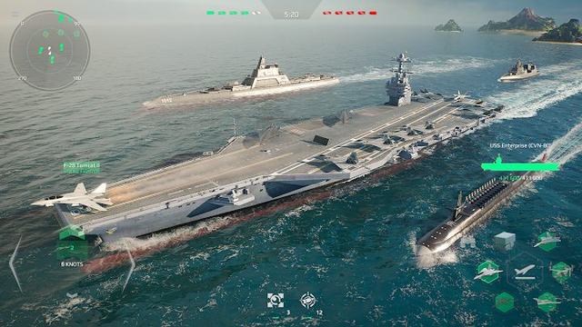 Modern Warships 1 — кадр из игры