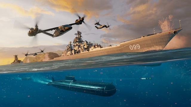 Modern Warships 3 — кадр из игры