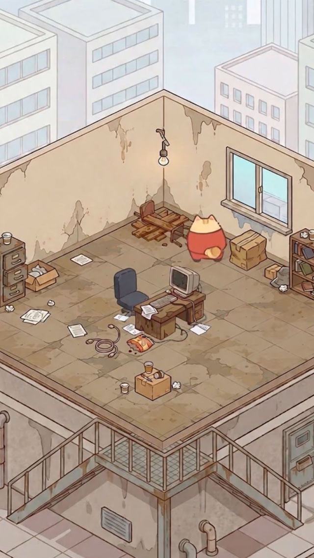 Office Cat 1 — кадр из игры