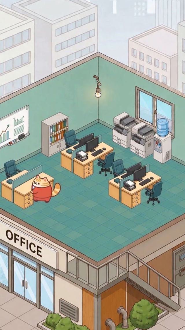Office Cat 3 — кадр из игры