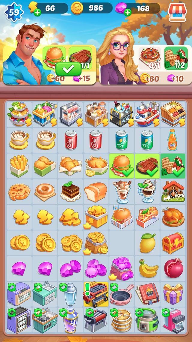 Секрет Ресторана: Слияние Игры 4 — кадр из игры