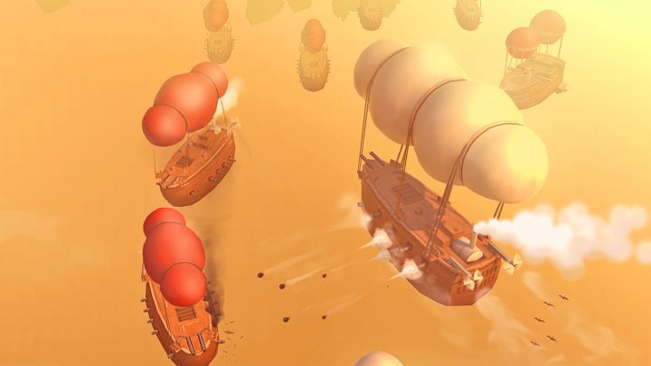Sky Battleships 1 — кадр из игры