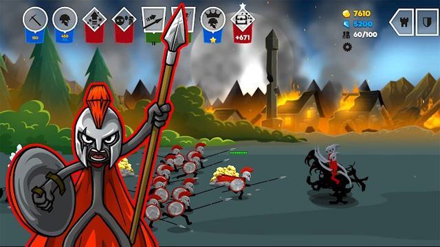 Stick War: Saga 3 — кадр из игры