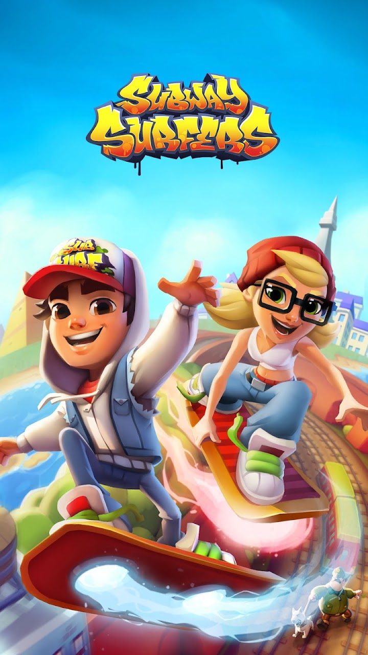 Subway Surfers 1 — кадр из игры