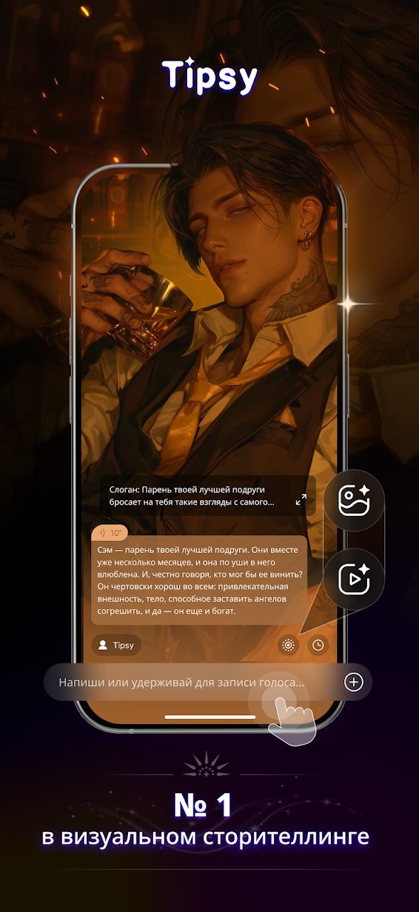 Tipsy Chat: Live Your Story 1 — кадр из игры