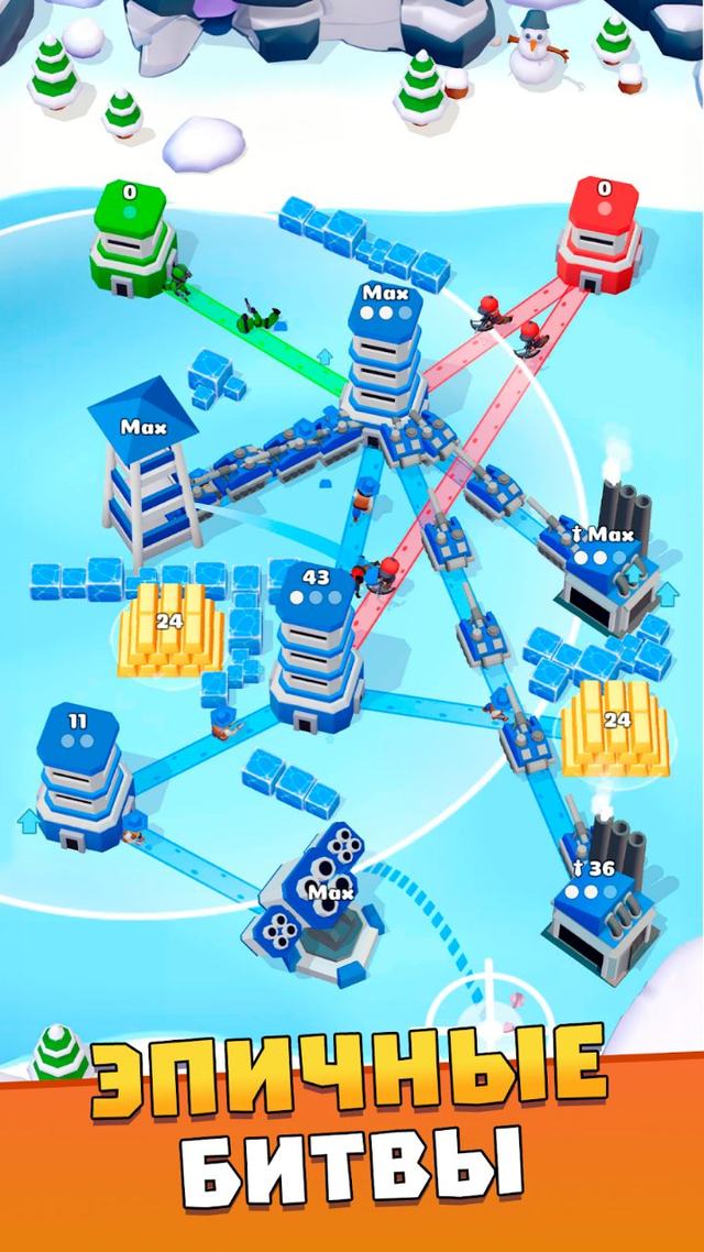 Tower War 3 — кадр из игры