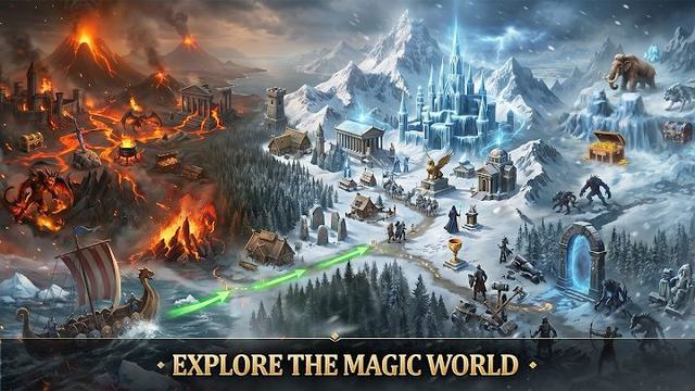 Viking Legends: Rise of Clans 4 — кадр из игры