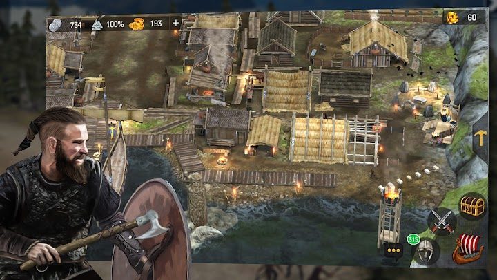 Vikings at War 1 — кадр из игры
