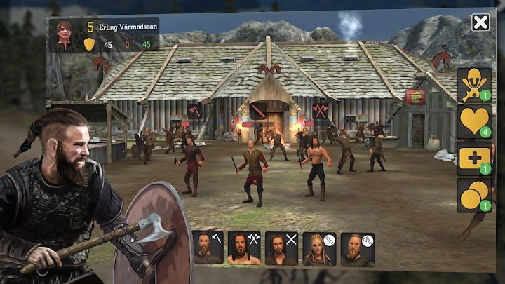 Vikings at War 4 — кадр из игры