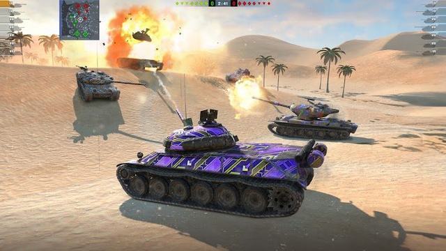 World of Tanks Blitz 3 — кадр из игры