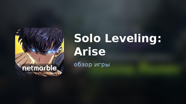 Solo Leveling: Arise — обзор